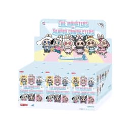 POP MART LABUBU THE MONSTERS X Sanrio Characters Series Vinyl Plush Doll Blind Box Toy Anime Action Figure Surprise Mystery Box