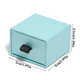 1pcs Paper Drawer Jewelry Packaging Box For Necklace Bracelet Earrings Jewelry Storage Display Gift Boxes Case Wholesale