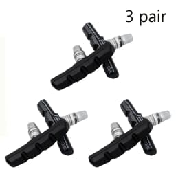 1-10pair Bicycle v brake pads 75g Silent v brake pads rubber Brake pads for bicycle Long-lasting Cycling bicycle accessories