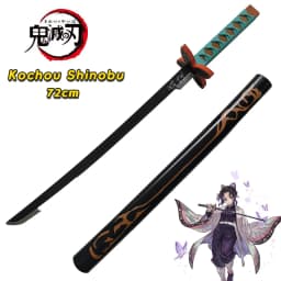 Demon Slayer Katana Sword Original Assembled Anime Cosplay Props Orange Kyoujurou Tanjirou Tokitou Muichirou Swords 72cm