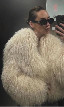 New 100% True Mongolia Sheep Large Size Fur Coat Sheep Fur Jacket Thick Warm Overcoat Hot Factory Outlet Discount
