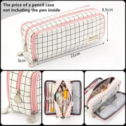 Large Capacity Pencil Case Kawaii Cute Pencil Cases Student Pen Case Big School Supplies Stationery Pencil Bags Box Pencil Pouch