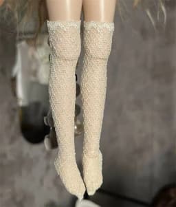 1/6 Blythe Doll Socks Ob24 Doll Socks Barbi Doll Lace Socks Accessories
