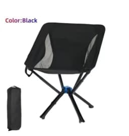 Outdoor Portable Quick Open CLIQ Chair Lightweight Folding Aluminum Fishing Backpacking Beach Camping Chair