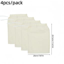 2pcs Cotton Steamer Cloth High Density Curd Cloth Filter Soybean Milk Cloth Filter Residue Gauze Insulation Cover Kitchen Tools
