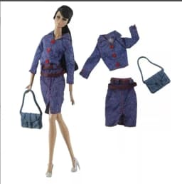 1 Set Doll Clothes 1:6 Scale Dress Outfit for 11.5 inch 30cm Doll Many Style for Choice Gifts for Girls #1