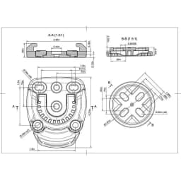 3 Types Tactical Equipment Tek-Lok Tek-Mount MINI Quick Connect Mounting System for Knife Sheath Scabbard Holster Waist Clip