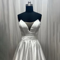 Customized Plus Size 2026 Elegant Wedding Dresses Boho V-Neck Side Split Satin Custom Made Long White Ivory Bridal Gown