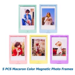5-20PCS Assorted Color Free Combination Magnetic Photo Frame For Fujifilm Instax Mini Film Intax Mini 12 11Film Mini 8 7s 70 90