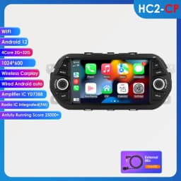 2din Carplay Android Car Radio For FIAT TIPO EGEA 2015-2017 Multimedia Video Player Navigation stereo GPS Octa Core 7862