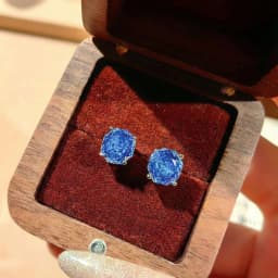 Luxury Classic 925 Sterling Silver Octagonal Rose Cut Brilliant High Carbon Diamond Jewelry Set Anniversary Elegant Jewelry