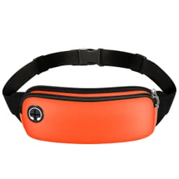 Running Waist Bag for Phone Lightweight Waterproof Adjustable Cycling Belt Pouch Reflective Strip Invisible Sports Fanny Pack