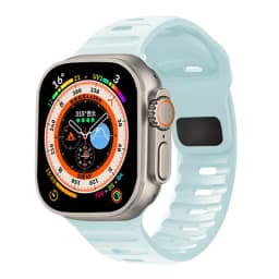 Silicone Strap For Apple Watch ultra Band 49mm 46mm 44mm 45mm 42mm 41mm 40mm sport correa bracelet iwatch Series 9 10 7 6 5 se 8