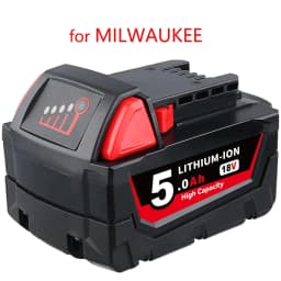 M18 5.0Ah 1/2/4Pack 18V MAX Lithium-ion Battery Replace for Milwaukee 48-11-1850 48-11-1852 48-11-1820 Power Tools Battery pin