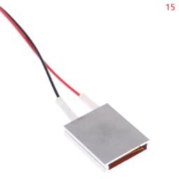 12V 24V 220V AC/DC Constant Temperature PTC Ceramic Heating Plate Air Electric Heater Plate Thermostat Component Heater