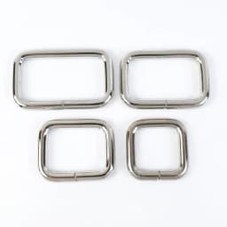 5Pcs Deepeel 13-50mm Metal Ring Buckles for Bags Straps Webbing Belt Connect Clasps Dog Collar Adjust Loop Hook DIY Accessories