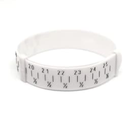 ABS Plastic Bracelet Bangle Gauge Sizer 15-25cm Jewelry Measure Wrist Size Tool 15 to 25cm Jewellery Bracelet Making Tools