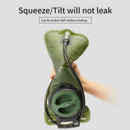 Water Bladder Hydration Backpack 2L Large Capacity EVA Water Bags Reservoir For Running Cycling Hydration Water Storage Bag