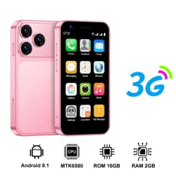 2026 SERVO 18SE MINI Small Smartphone 3G WCDMA Android OS Play Store 2GB+16GB WiFi Hotspot 2 SIM Standby 3.0" Mini Smart Phones