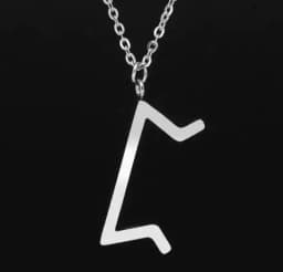 customer women rune necklace style