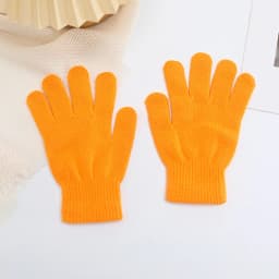 Hot Sale Winter Candy Color All-match Warm Touch Screen Five-finger Knitted Gloves Unisex