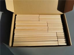 Large Rainbow Wood Building Slats Construct Cubes Blocks Pastel Stacking Timber Toys for Kids Early Learning