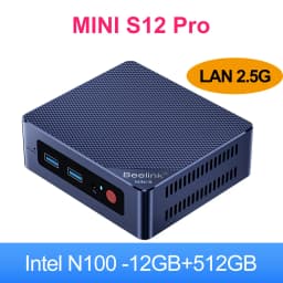 Beelink MINI S13 Mini PC Intel Twin Lake N150 12GB LPDDR5 512GB SSD Win11 Wifi6 1000M LAN Desktop Mini Computer