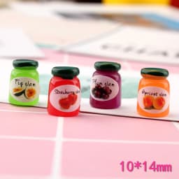 1:12 Doll House Decration Accessories Mini Food Coffee Drink Ice Cream Wine Cup Bottle