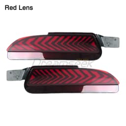 LED Rear Bumper Tail Light for Honda CR-V CRV 2012-2014 Reflector Brake with Turn Signal Lamp Blinker Indicator Smoke / Red Lens