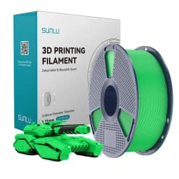 SUNLU 1KG PLA 3D Printer Filament 1.75mm Neatly Wound 3D Printing Filament Fit Most FDM 3D Printers, 1kg Spool (2.2lbs)