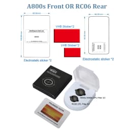 for 70mai Dash Cam A800s CPL Polarizing for 70mai pro plus+ A500s or RC06 Rear camera CPL Filter for 70mai A800s Static Sticker