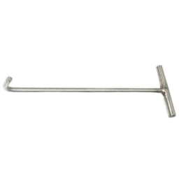 T-Shaped Manhole Hook Tool Single Hook Manhole Cover Lifter Lift Manhole Cover