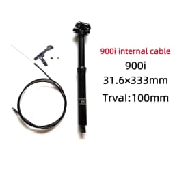 Kindshock KS EXA 900i Hydraulic Drop Post Seat Seatpost Mountain Bike Wire Control Lift Seat Tube Internal Routing Seat Post