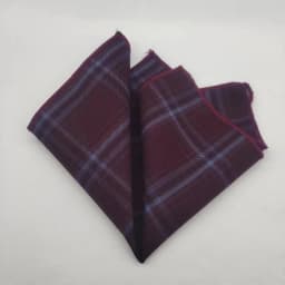 23cm Luxury Grey Wool Pocket Square For Men Vintage Plaid Striped Handkerchief Soft Skinny Hanky Banquet Cravat Suit Accessories