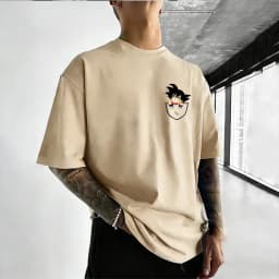 2026 Summer Hot Sale Dragon Ball Anime Pattern Family Parent-child T-shirts High Quality Short Sleeved Breathable Streetwear Top