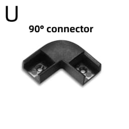 1-30Pcs/lot LED Aluminum profile 0.5m/pcs U/V shape Corner for 5050 2835 LED Strip Bar Lamp channel Holder White/Black Cover