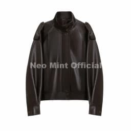 Neo Mint Autumn 2026 New Black PU Leather Jacket Woman Cool Retro Street Fashion Girls Faux Leather Aviator Coat Outerwear Women