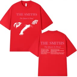 The Smiths The Queen Is Dead T Shirt 1980's Indie, Morrissey Oversized T-shirt Vintage Punk Rock Band T-shirts Streetwear Unisex