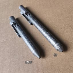 Titanium Alloy Pen With Spinning Top Collection Writing Multi-functional Portable Outdoor EDC Tools