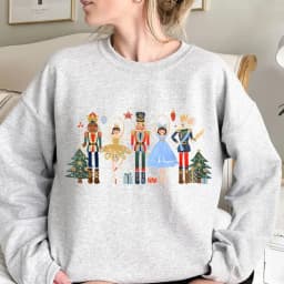 Christmas Nutcracker Y2k Clothes Christmas Sweatshirt Nutcracker Ballet New in Hoodies & Sweatshirts Party Sweater Women Tops