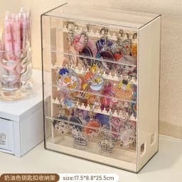 Earring Key Holder Storage Rack Slide out Pendant Jewelry Display Box Bracelet Hook Anti-Tangle Ring Stand Nordic Style Plastic