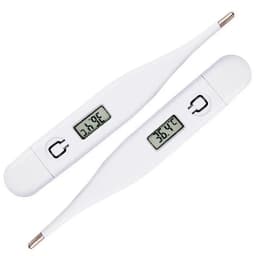 1-2P Thermometer for Fever Digital Basal Body Oral Armpit or Rectal Electronic LCD Display High-Precision Measurement Smart Heat