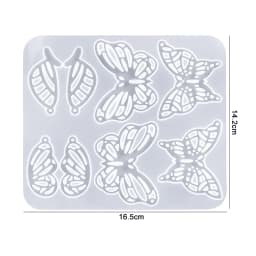 Earring Pendant Silicone Mold Epoxy Resin Mixed Style Jewelry Making Casting Molds DIY Charms Pendant Mould Creative Craft DIY