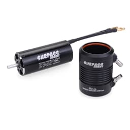 SURPASS HOBBY 2948 2958 2968 3660 3670 Waterproof Motor w/ Water Cooling Jacket & 40A 50A 60A 80A 100A Brushless ESC For RC Boat