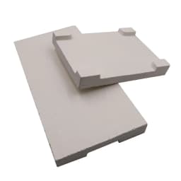 PHYHOO High Temperature Resistant Brick Heat Insulation Welding Plate Gold Silver Copper Welding Quartz Material Jewelry Tool
