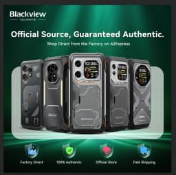 Blackview XPLORE 1 Outdoor 5G Rugged Smartphone Android 15, 6.78'' 2.4K Display, 16GB+512GB, 20000mAh, Waterproof Mobile Phone