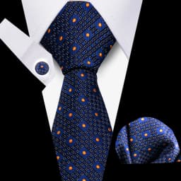 Tie For Men Classic Plaid Handkerchiefs Red Necktie Cufflinks For Men Blouse Business Wedding Accessories Women Collar Man Gift