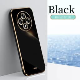 For Reno 12F Case Cover For OPPO Reno 12F 5G High Quality Soft TPU Anti-fingerprint Camera Protection Case Cover