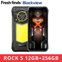 【World premiere】Blackview ROCK 5 Rugged phone 6.78'' 2.4K 120Hz Display Camping Lantern 108MP Camera NFC 20000mAh Cellphone