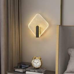 New Light Luxury Acrylic Wall Lamp AC90-260V Staircase Hallway Background Wall Living Room Bedroom Bedside Minimalist Wall Lamp